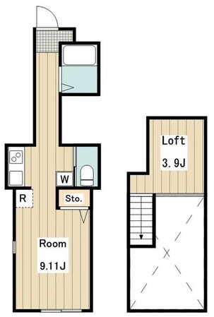 クラルテ荻窪　の物件間取画像